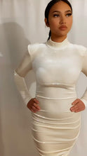Load and play video in Gallery viewer, Keeping It Classy Dress - Beige
