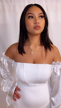 Load and play video in Gallery viewer, Top Model Dress - White
