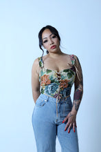 Load image into Gallery viewer, Floral Corset
