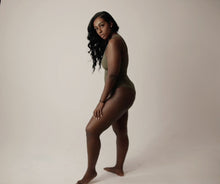 Load image into Gallery viewer, Bare With Me Bodysuit - Army Green
