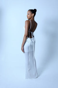 Barely There Dress - White