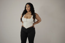 Load image into Gallery viewer, Squeeze Me So Tight Corset - White
