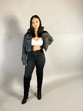 Load image into Gallery viewer, Puff Zaddy Bomber - Black
