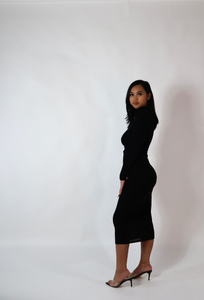 Formally Yours Dress - Black