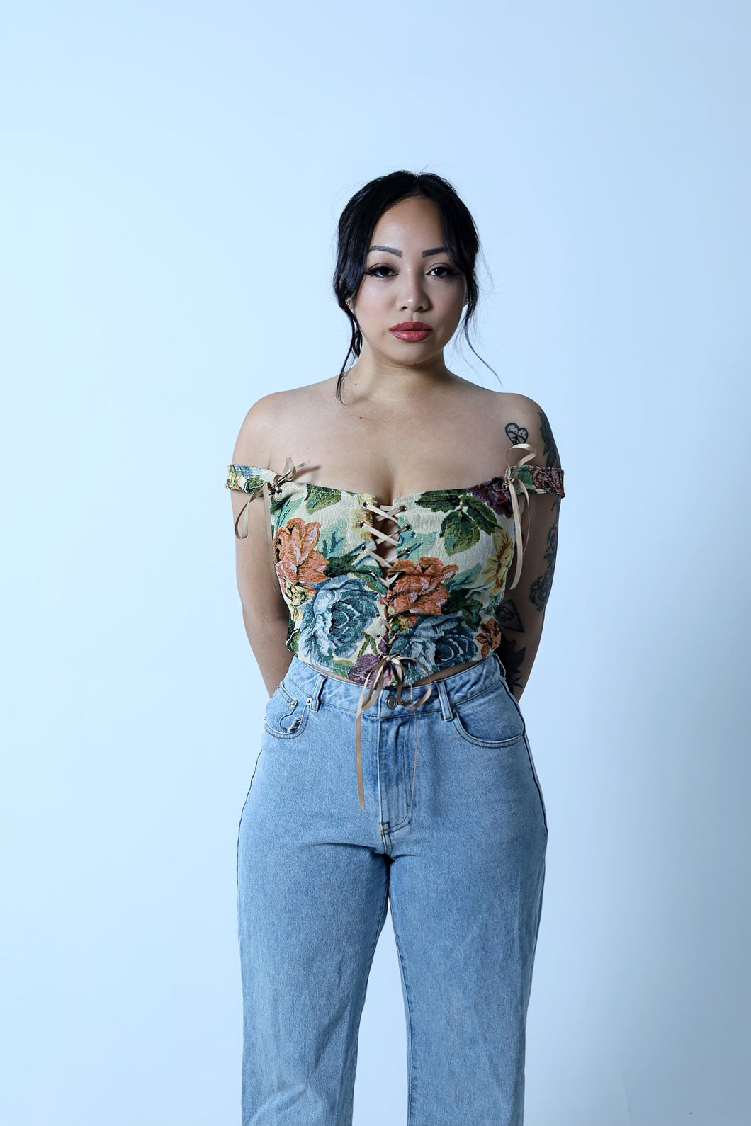 Floral Corset