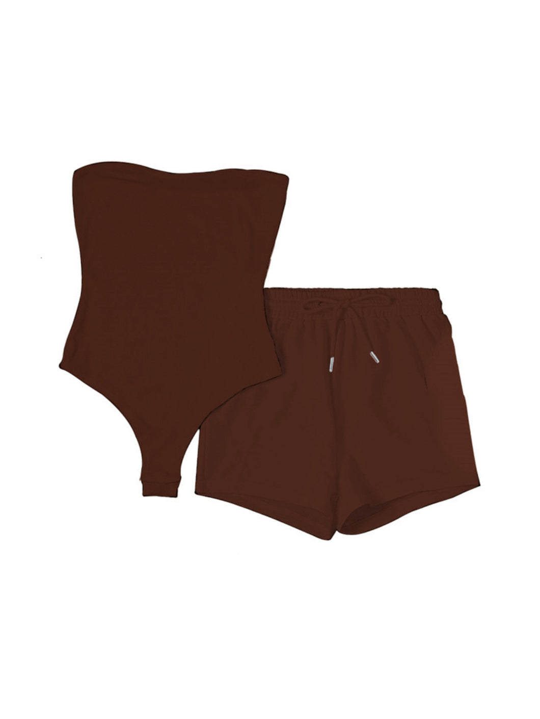 Basic Short Set - Mocha