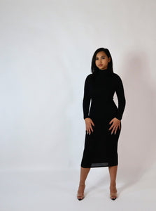 Formally Yours Dress - Black