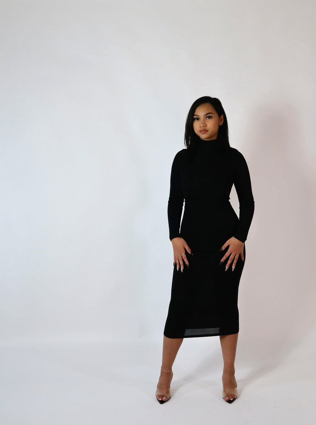 Formally Yours Dress - Black